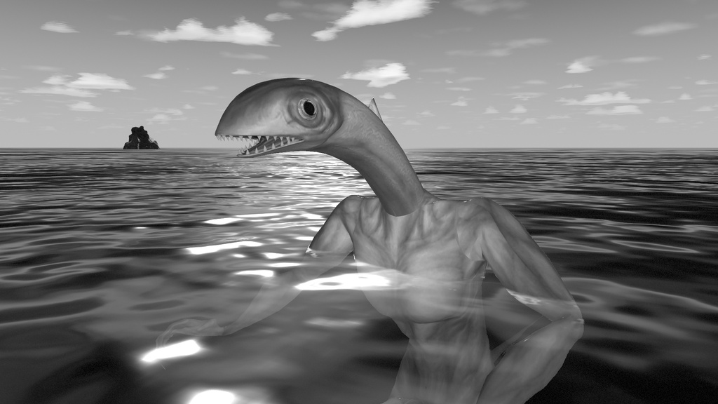 魚人型邪鬼 3Dアバター