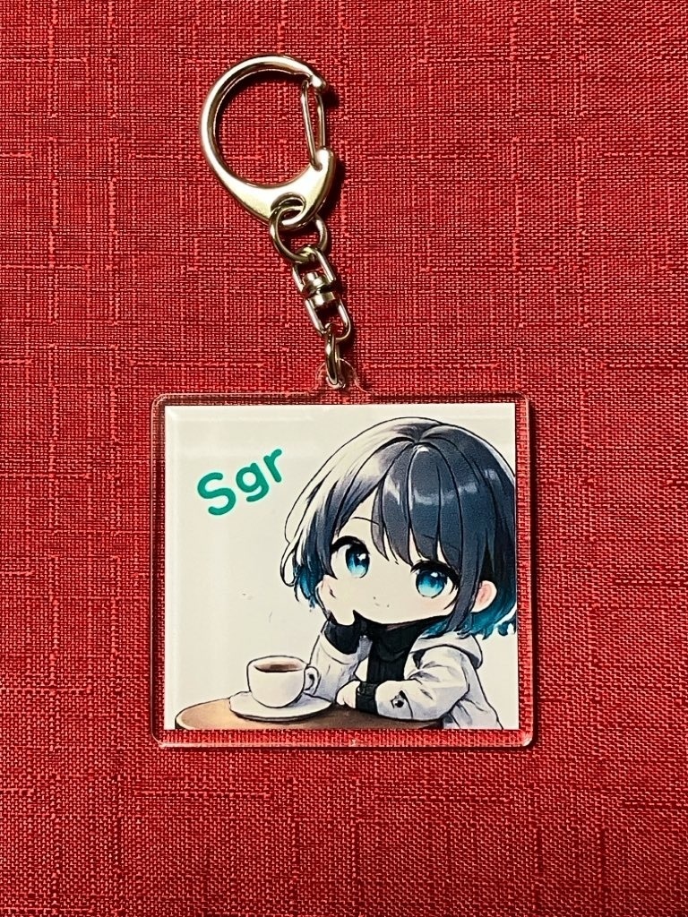 【実物写真あり】アクキー座ってリラックス