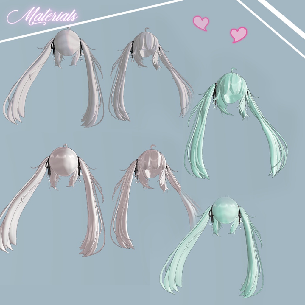 Twin_tail_up-dynamic bone 設定済み-