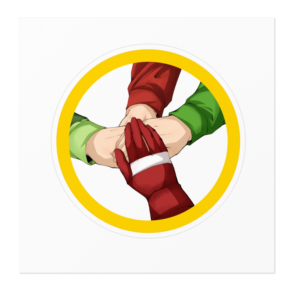 東堂塾ステッカー⑦(東堂塾団結)