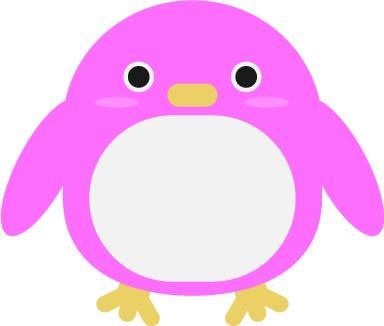 テロップベースアニメーションローワーサード無料ペンギンカラーNo.01