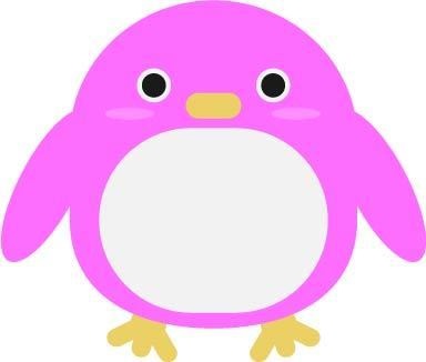 テロップベースアニメーションローワーサード無料ペンギンカラーNo.01