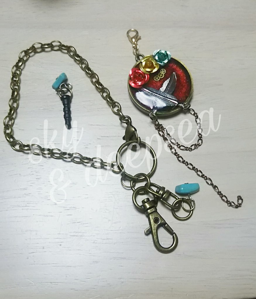 オーズをイメージしたレジンアクセ