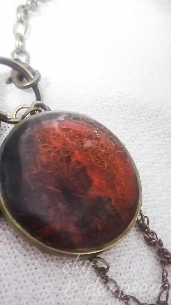 オーズをイメージしたレジンアクセ