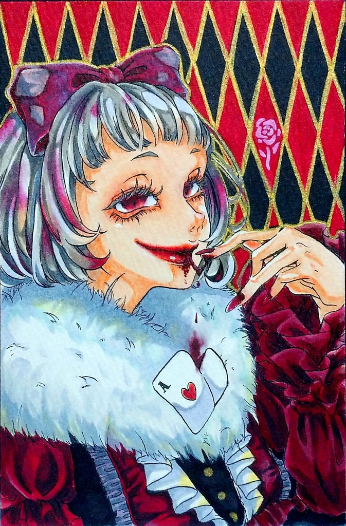 【原画】オリジナル「女王嬢」