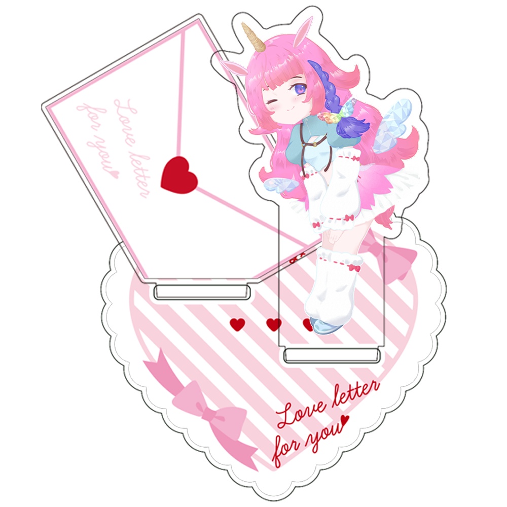 山桜桃ユニアクリルスタンド-お花のお洋服ver-