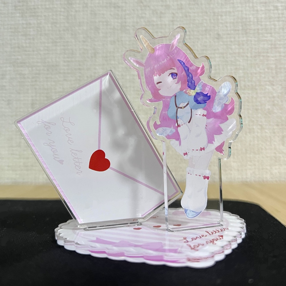 山桜桃ユニアクリルスタンド-お花のお洋服ver-