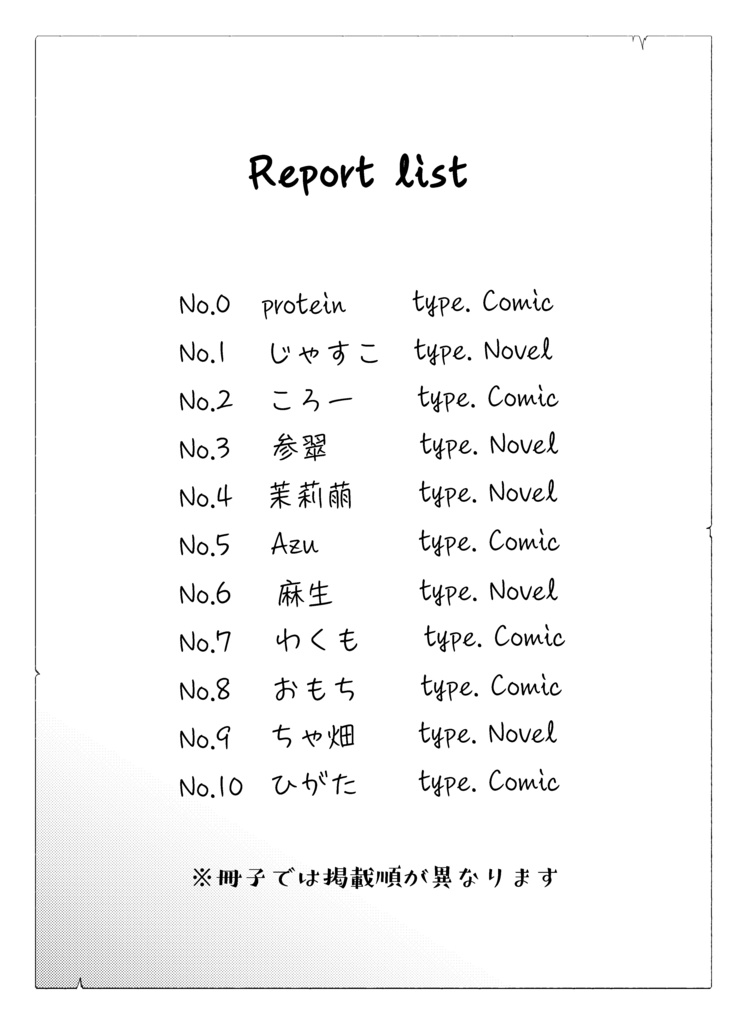 【再販】探探コピーキャットアンソロジー《晶洞》