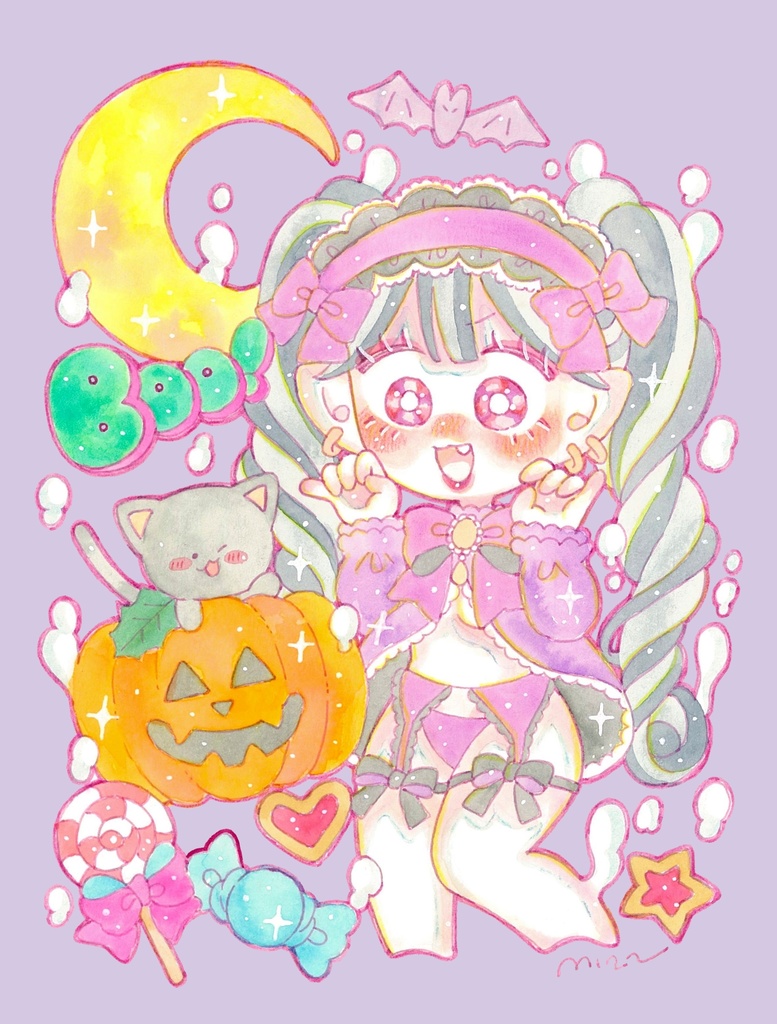 水彩イラストオーダー 🪄🫧