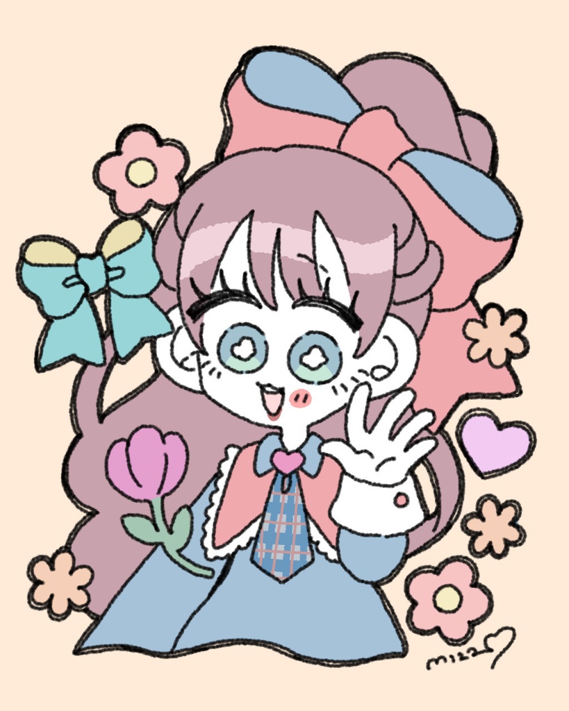 デジタルイラスト/ウェルカムボードオーダー🎶˒˒ Digital Illustration Order