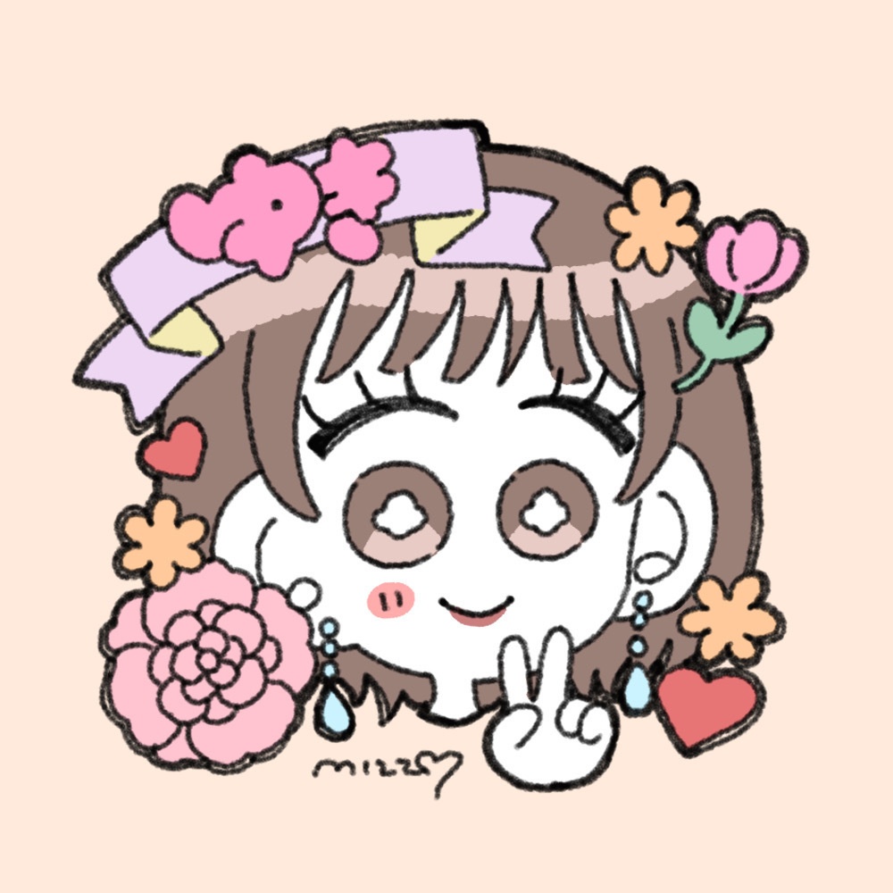 顔だけデジタルイラスト/アイコンイラストオーダー🎀🫧Digital Illustration Order ( Face only )💓
