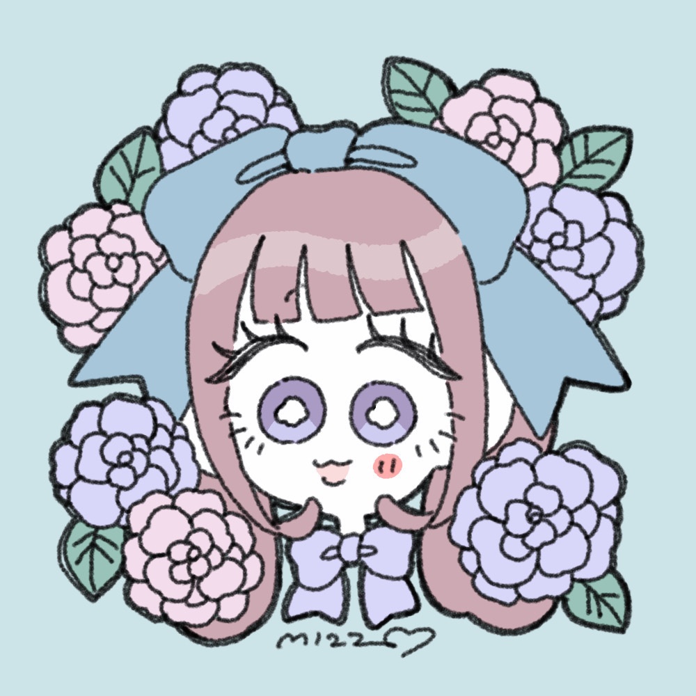 顔だけデジタルイラスト/アイコンイラストオーダー🎀🫧Digital Illustration Order ( Face only )💓