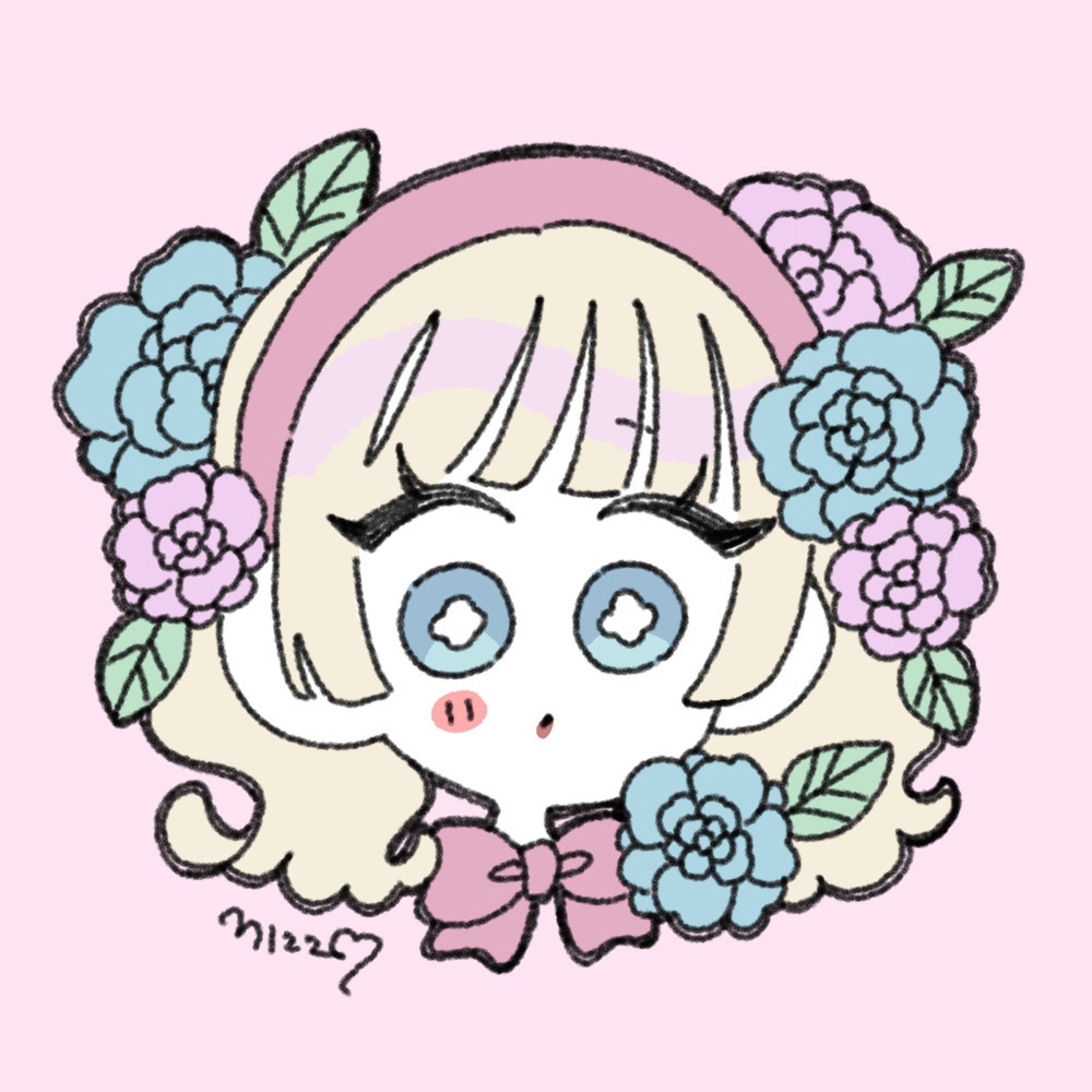 顔だけデジタルイラスト/アイコンイラストオーダー🎀🫧Digital Illustration Order ( Face only )💓