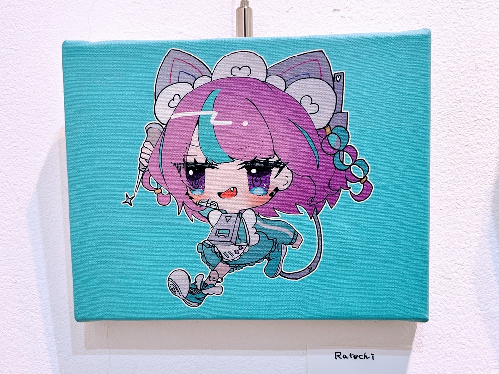 ミニ休符ちゃん_キャンバスプリント