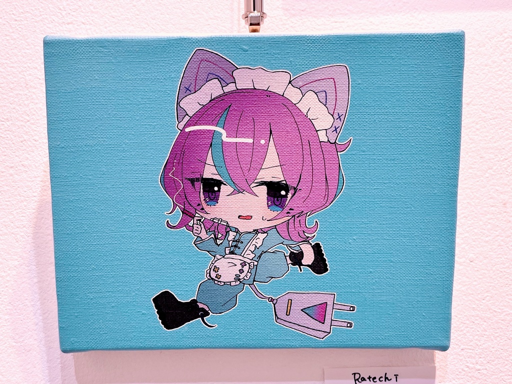 ミニ休符くん_キャンバスアート
