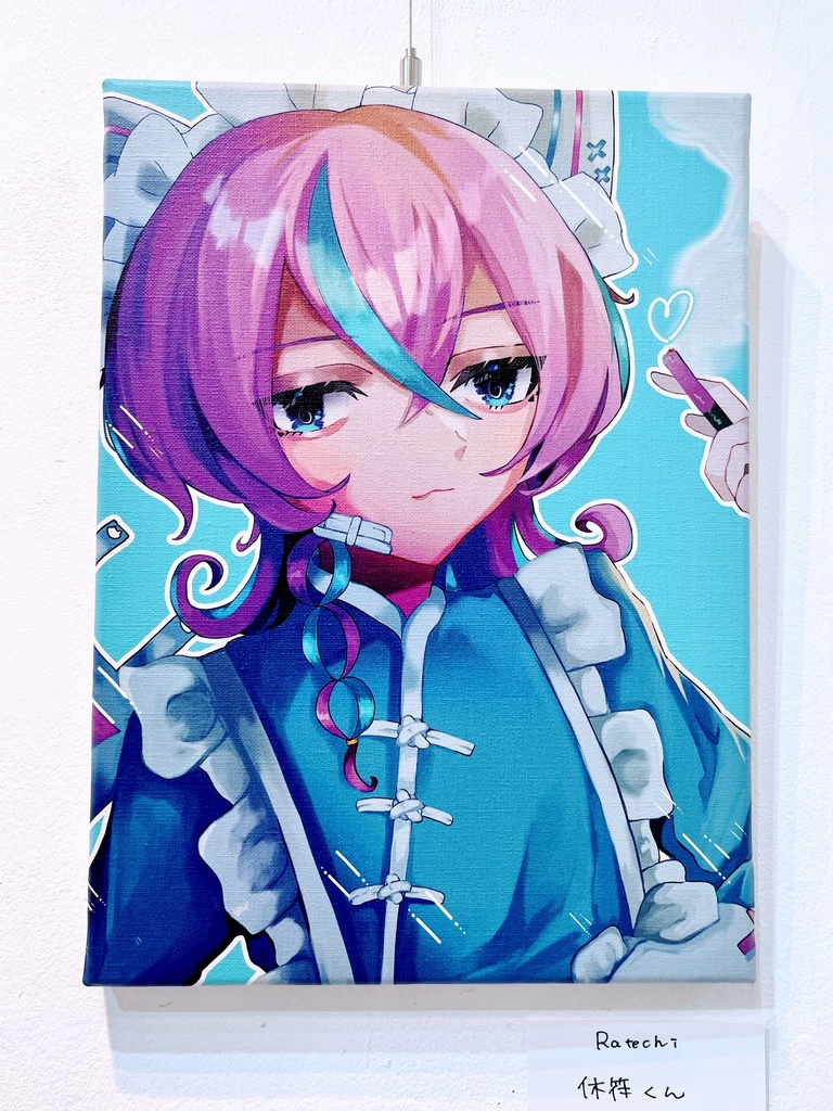 休符くん_キャンバスアート