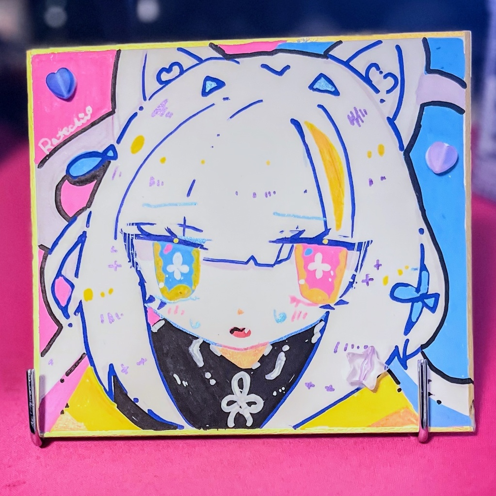 ミニ色紙 NEKO Chan