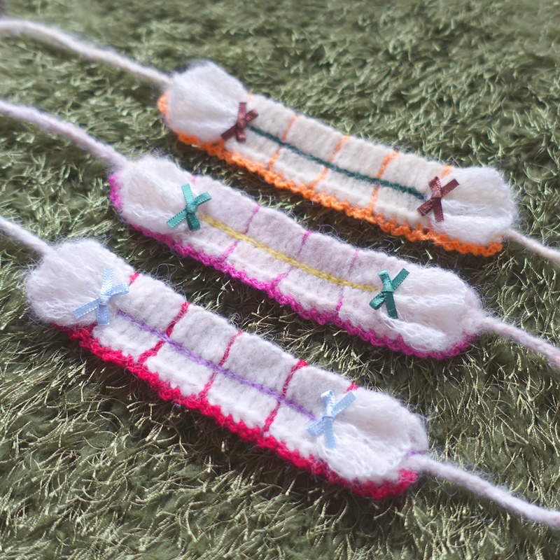 ニットヘドレ(チェック)