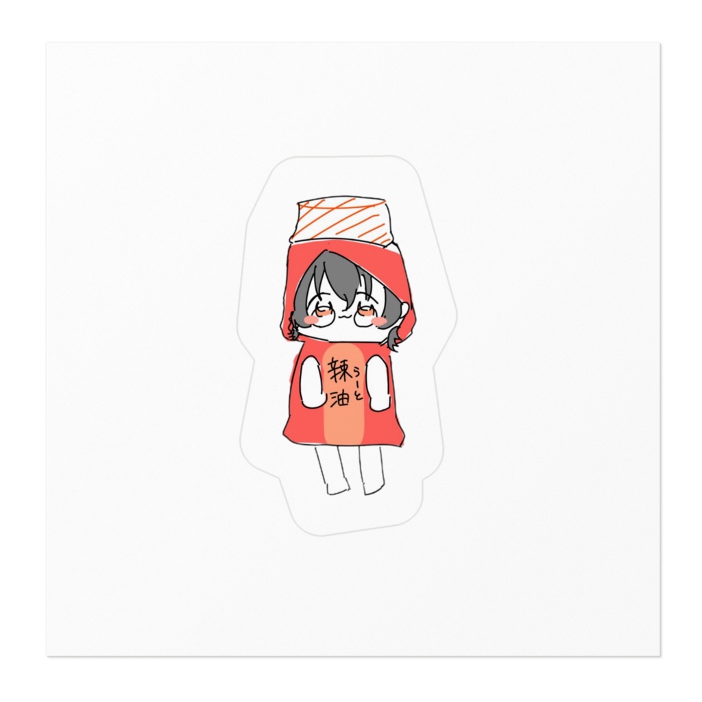 らあと ステッカー