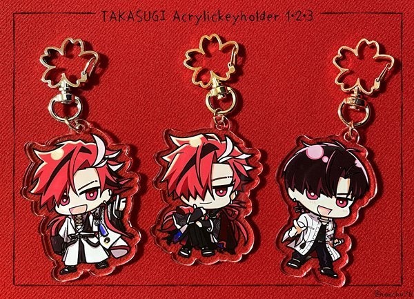 たかすぎアクキー【3種】