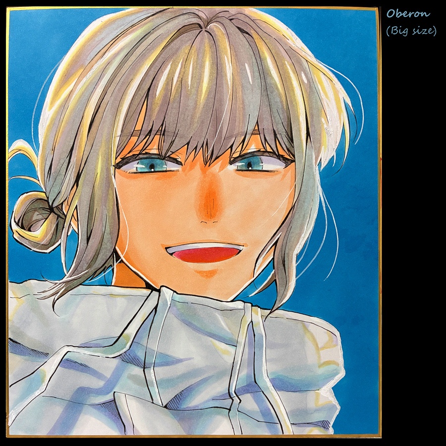 手描きフルカラー色紙【FGO】