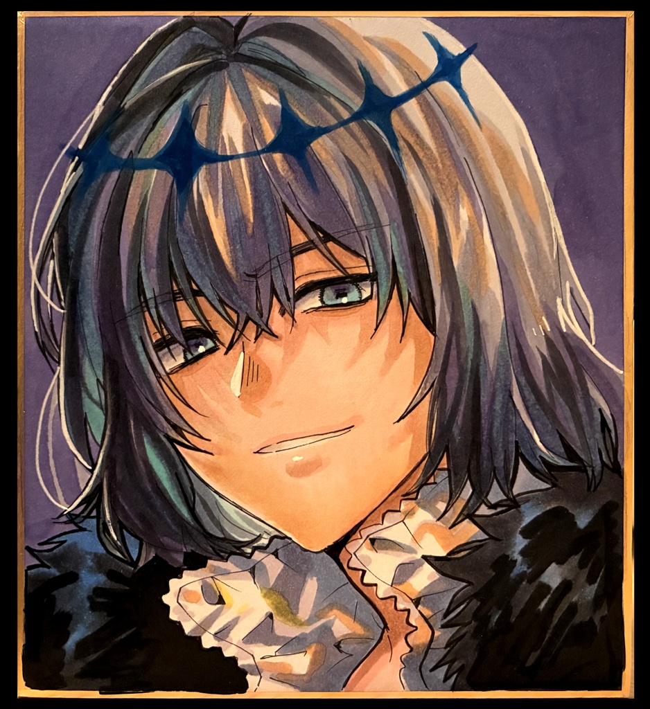 手描きフルカラー色紙【FGO】