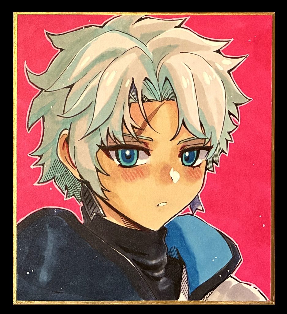 手描きフルカラー色紙【FGO】