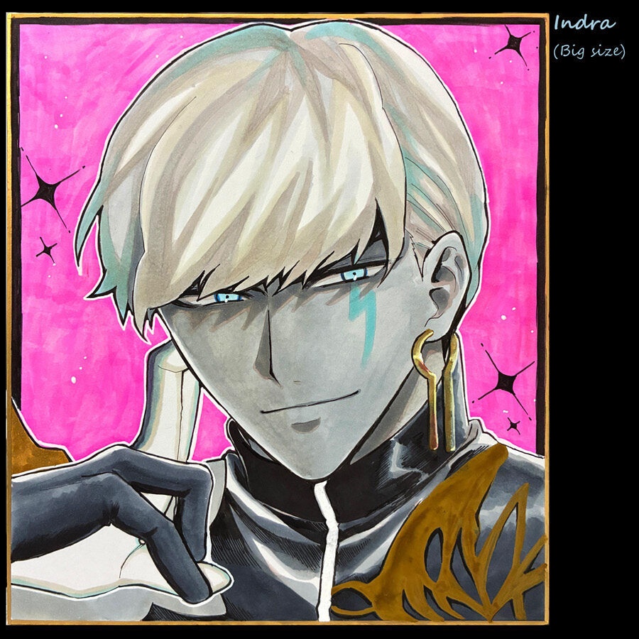 手描きフルカラー色紙【FGO】