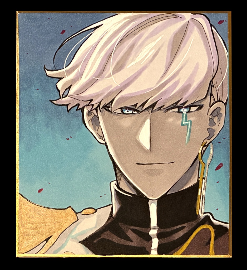 手描きフルカラー色紙【FGO】