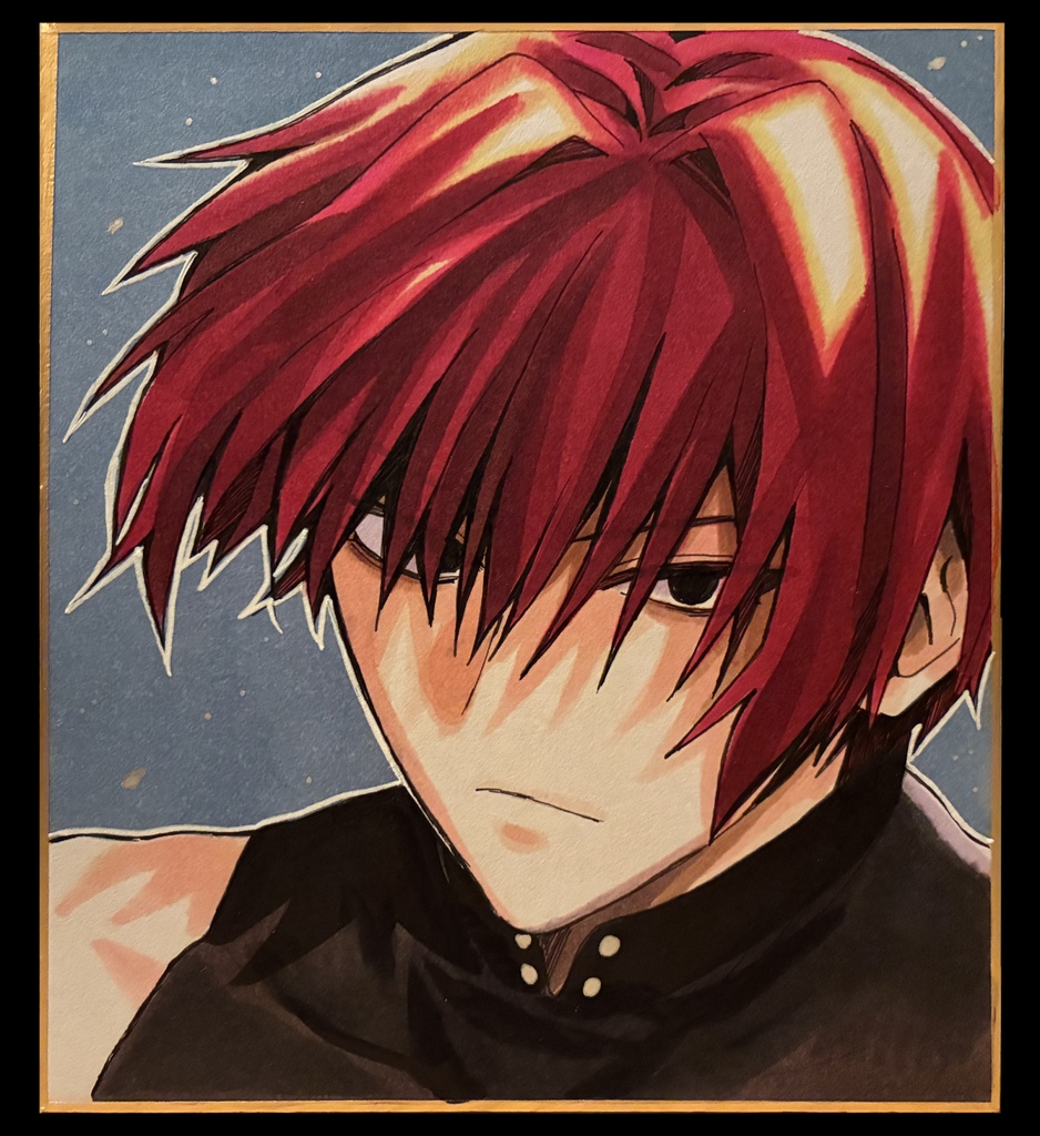 手描きフルカラー色紙【FGO】