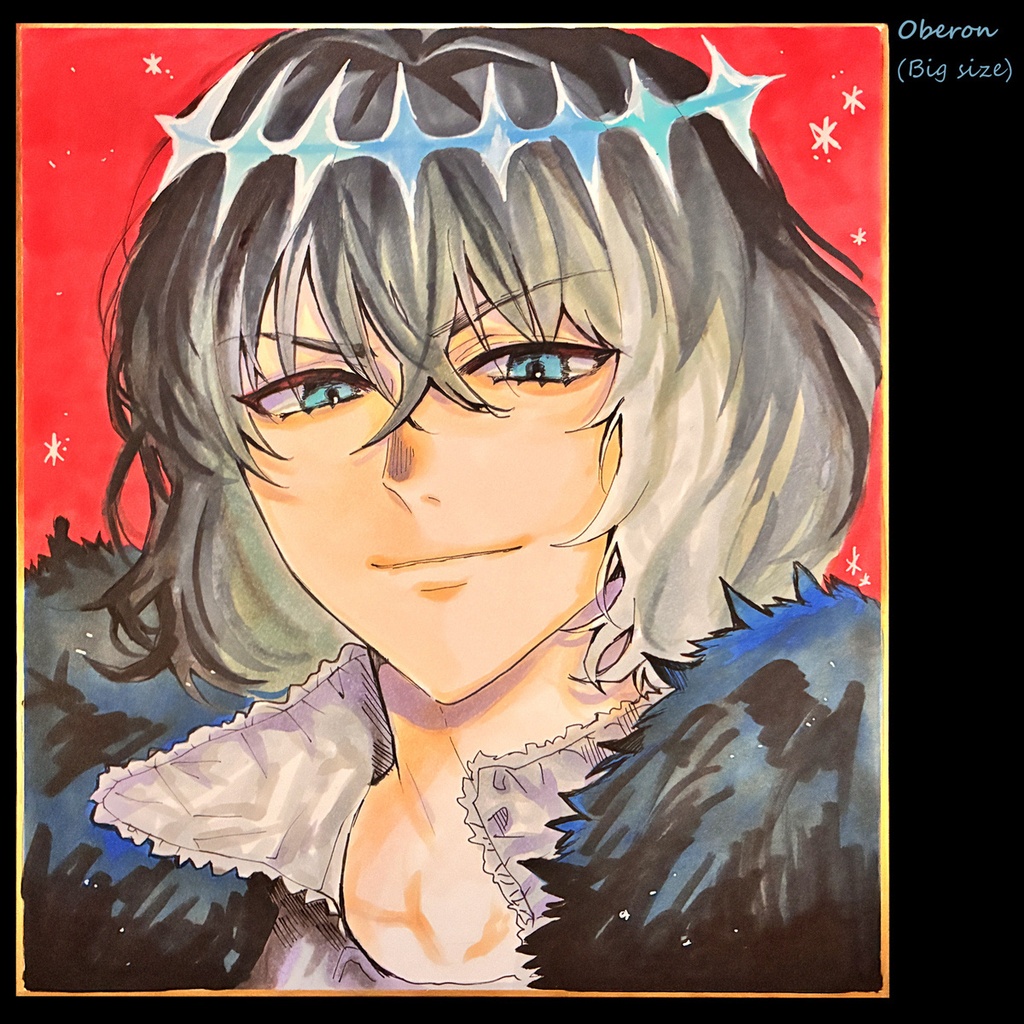 手描きフルカラー色紙【FGO】