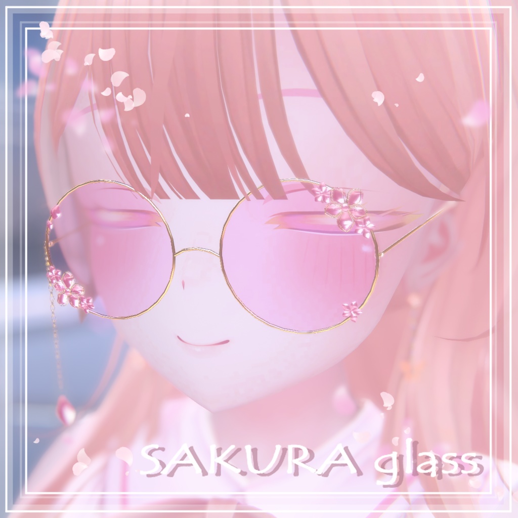 【おしゃれめがねSAKURA】패션 안경 SAKURA　glasses