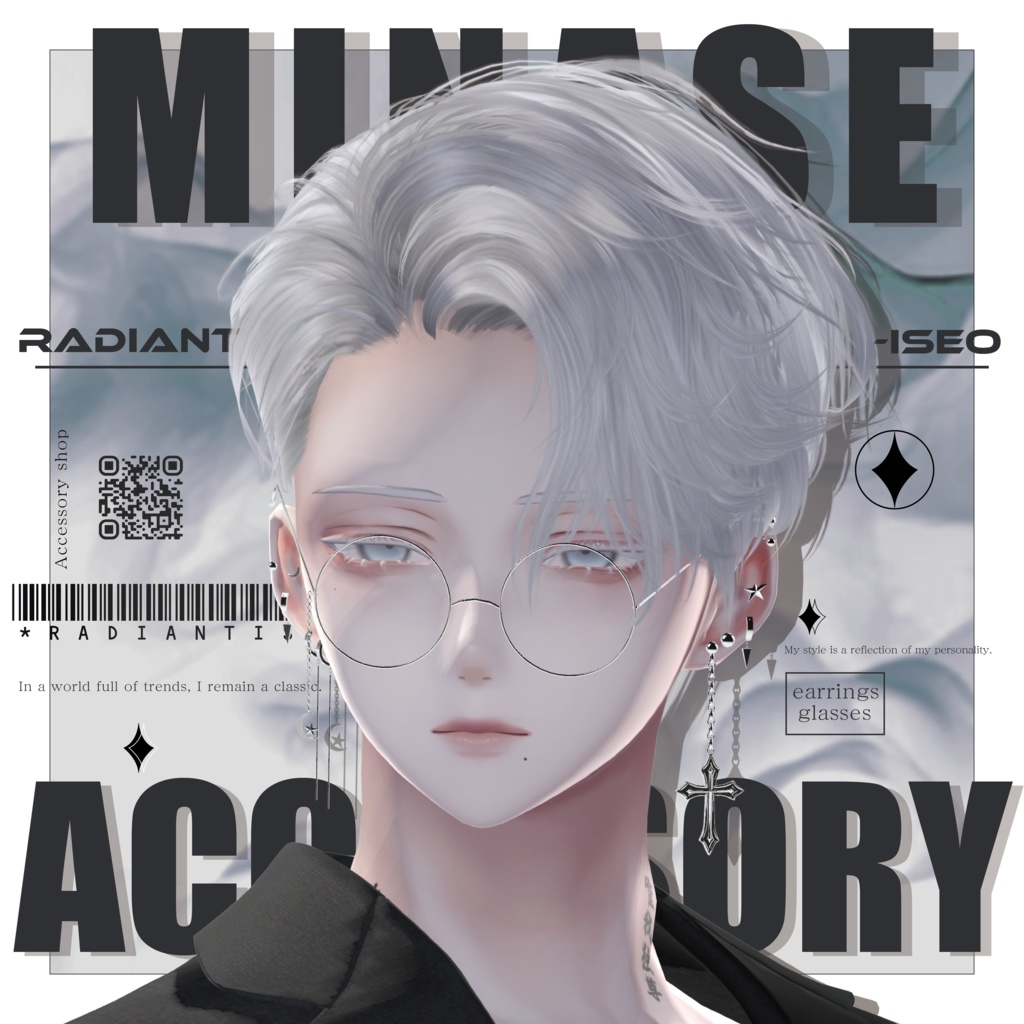 【Minase accessory】水瀬対応 Radiant-iseo