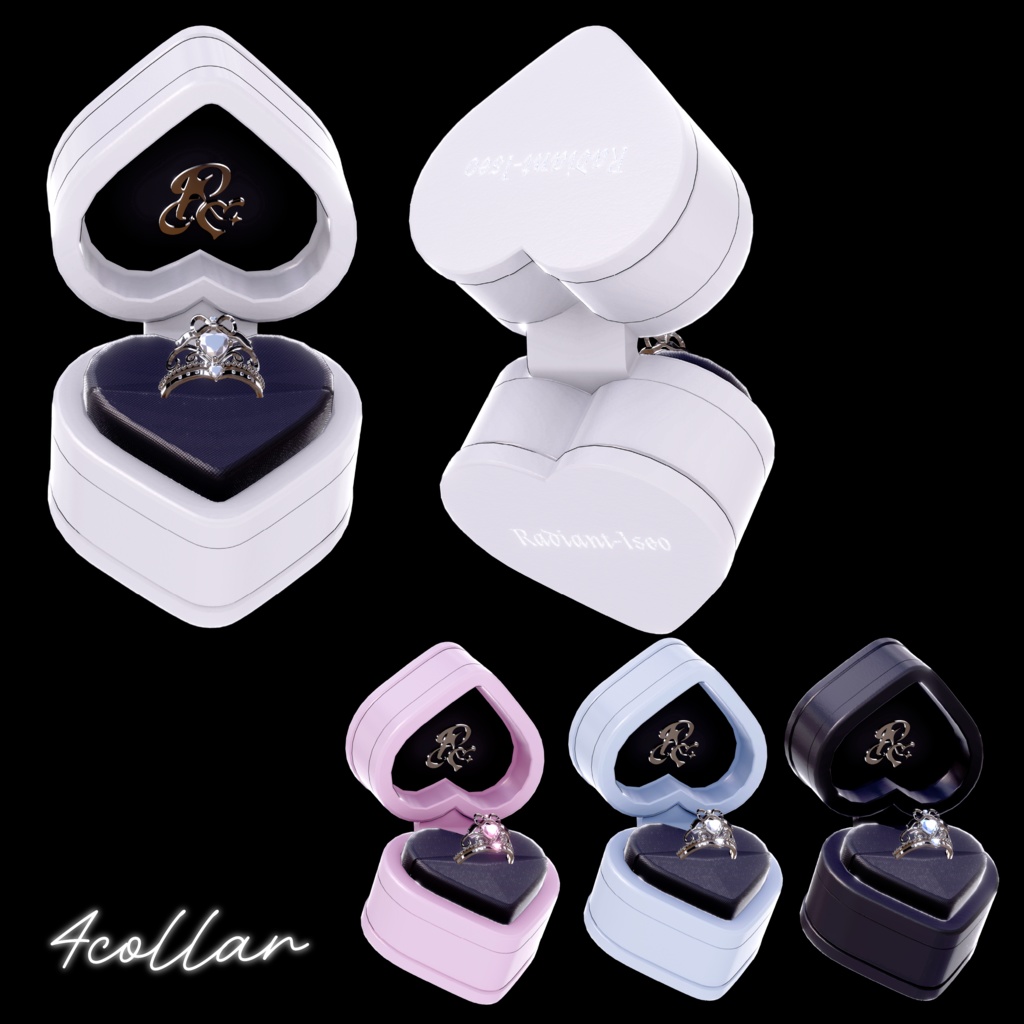 【💍The Lovers’ Tiara💍】ペアリング Radiant-iseo