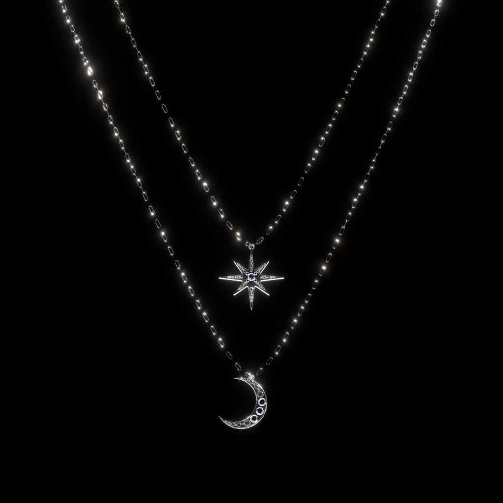 ✨SALE✨【🌙Luna & Solis☀️】ネックレスnecklace Radiant-iseo