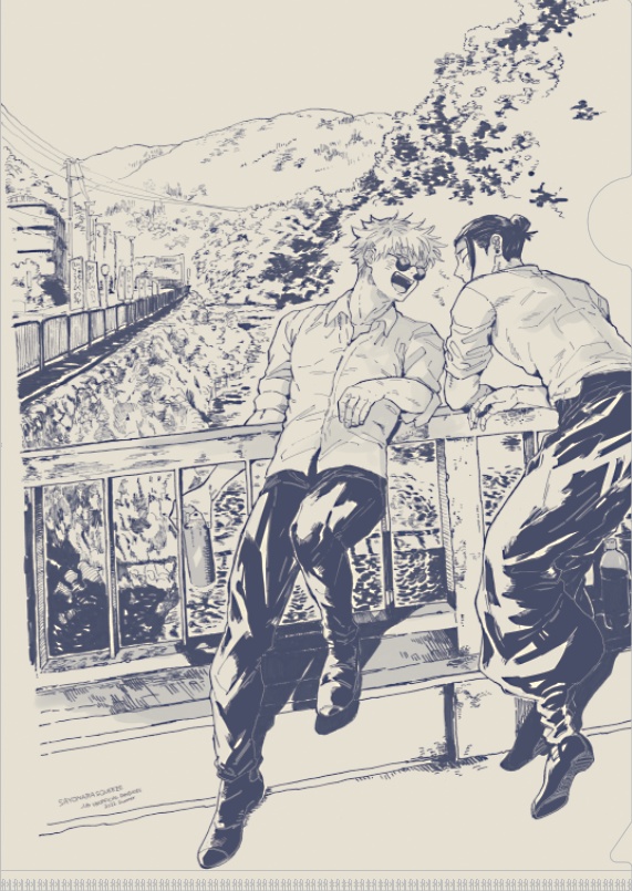 【五夏】A5ノベルティクリアファイル