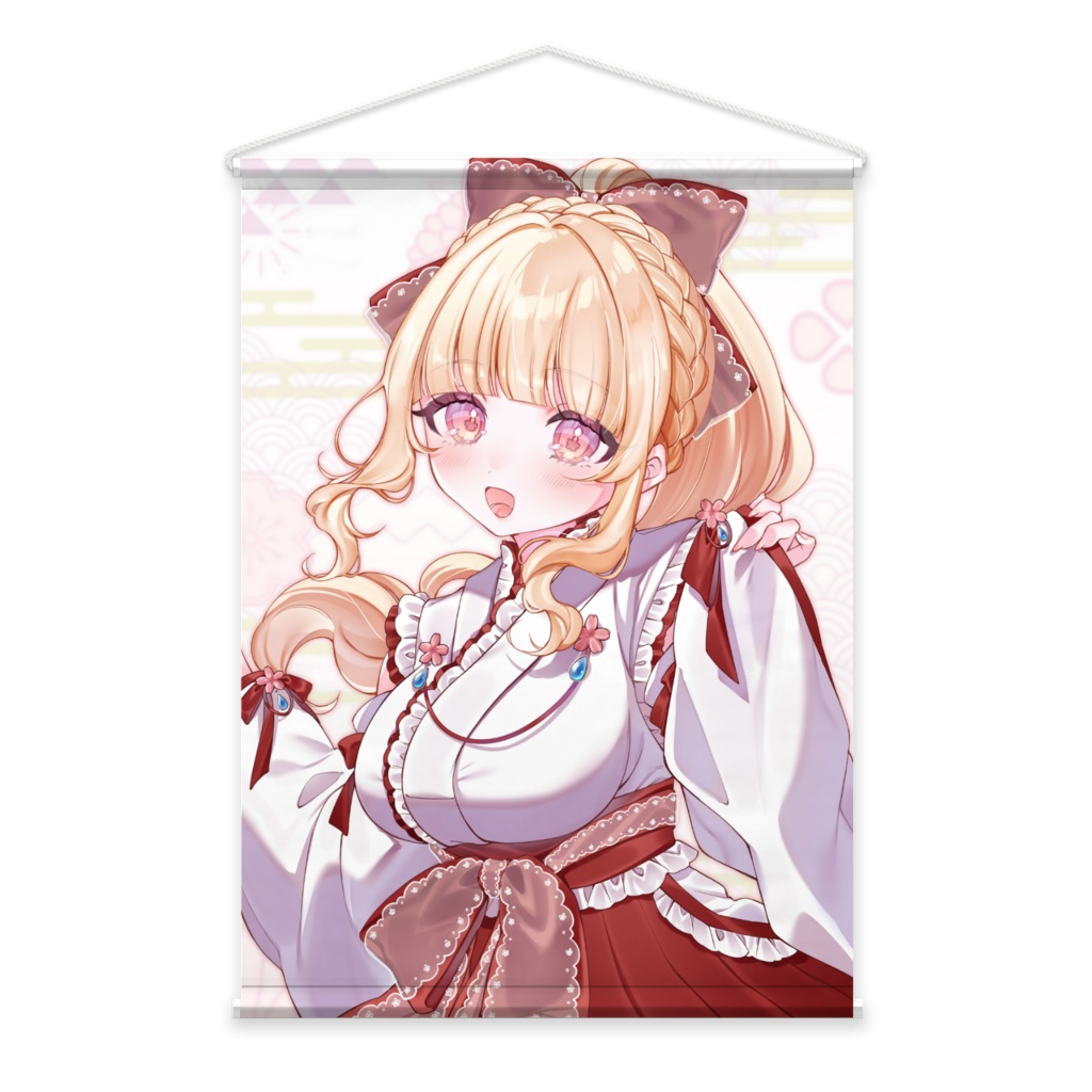 あなたに幸福を！巫女ぷりむ タペストリー 