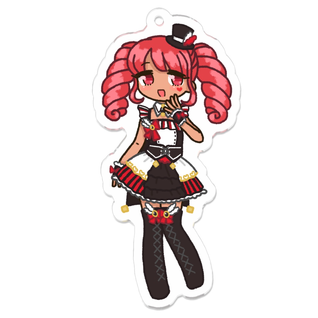 無断マイキャラアクキー われみちゃん