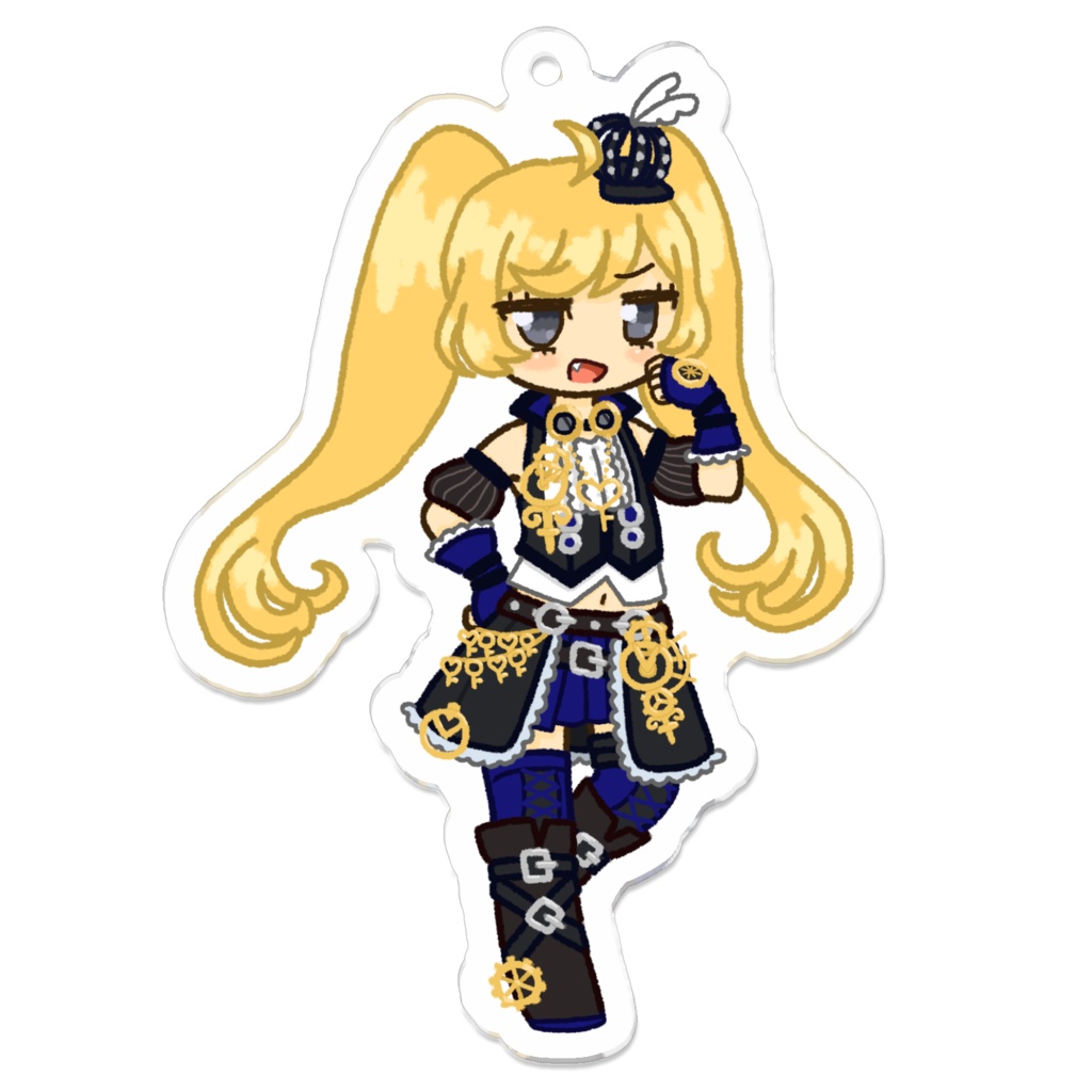 マイキャラアクキー つゆりちゃん