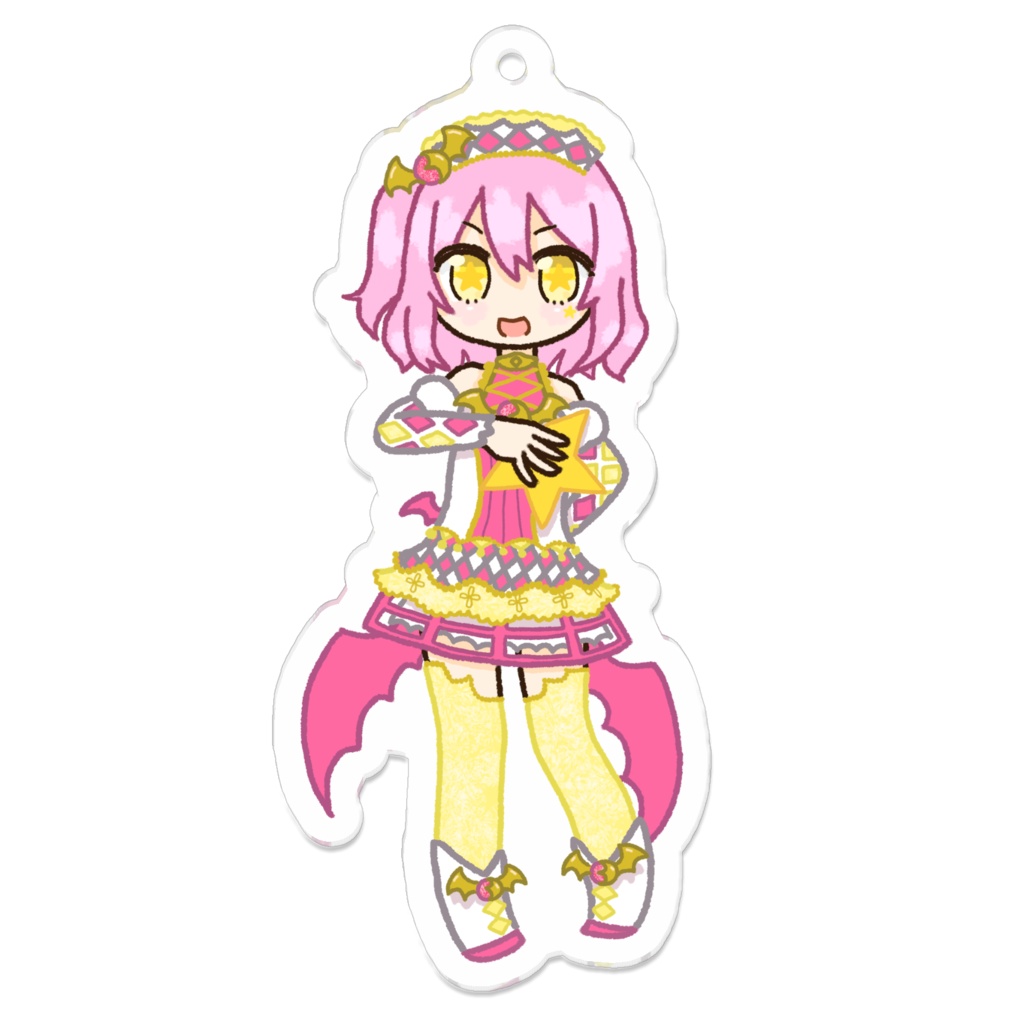 無断マイキャラアクキー けるぴー☆ちゃん
