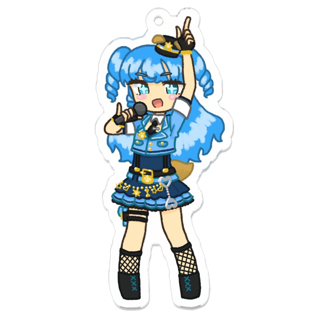 無断マイキャラアクキー みりんちゃん