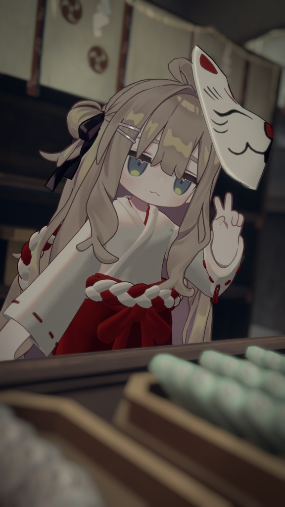 巫女服-MIKOFUKU-【みみみ、キプフェル対応】