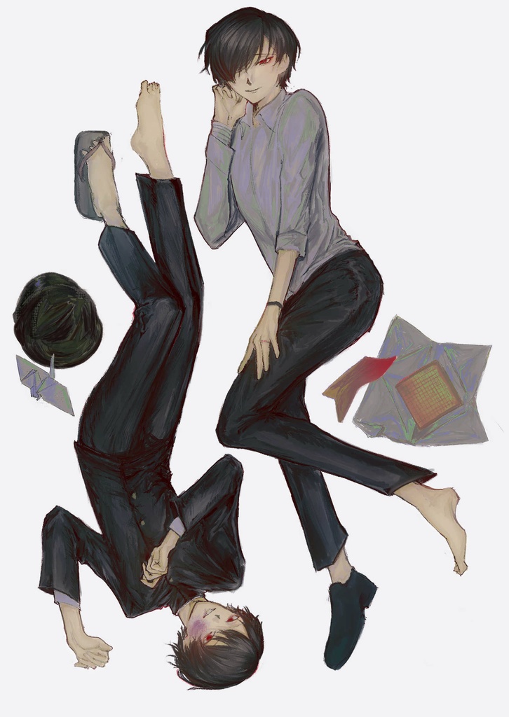 新旧有明さんアクスタ