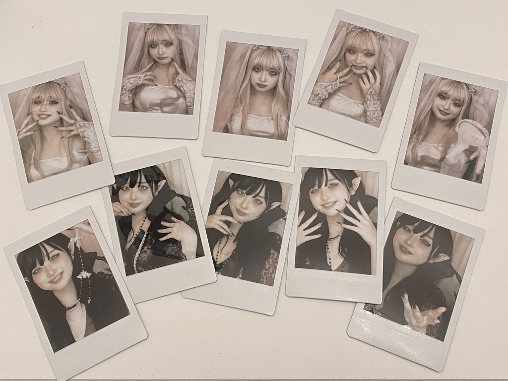 ハロウィンチェキ2種類セット（ランダム・サイン付き）