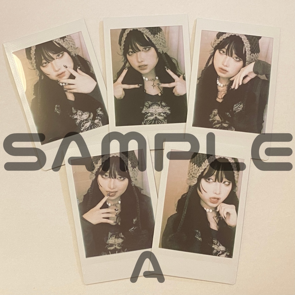 ランダムチェキ2種【サイン付き】