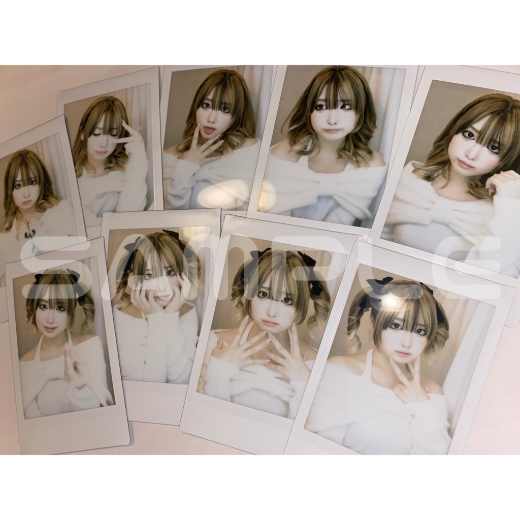 甘ギャルチェキ2種類【サイン付き・ランダム】