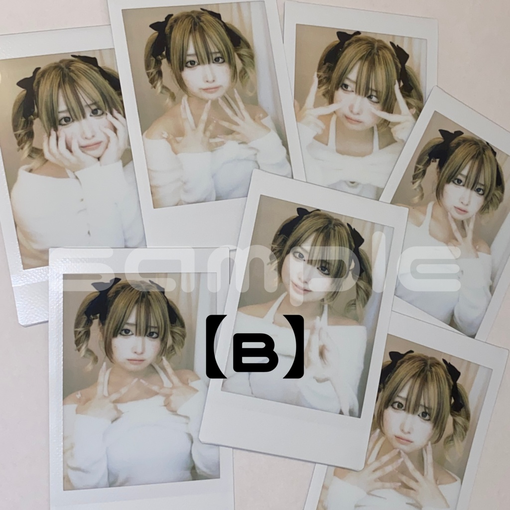 甘ギャルチェキ2種類【サイン付き・ランダム】