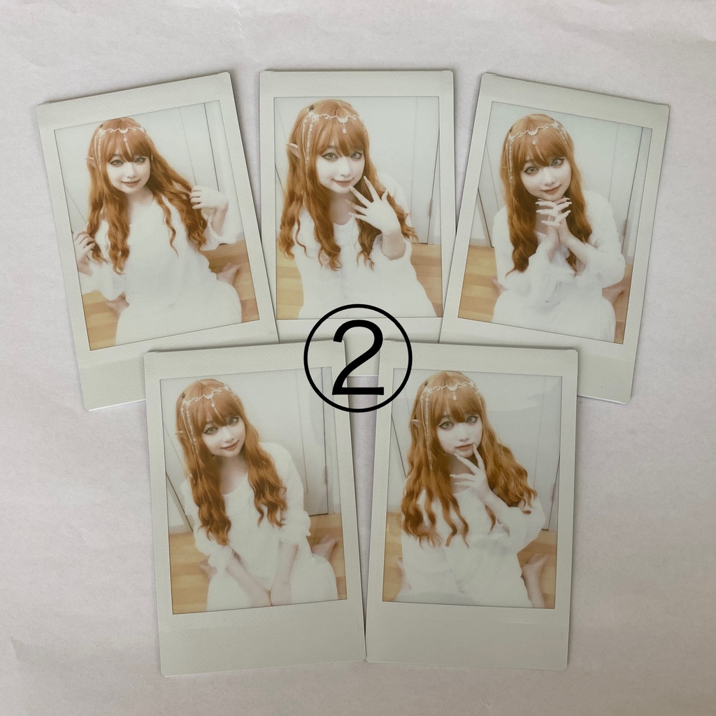 ランダムチェキ2枚セット【サイン付き】