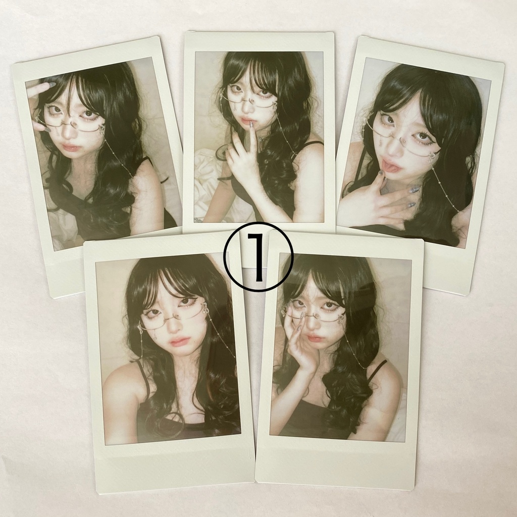 ランダムチェキ2枚セット【サイン付き】