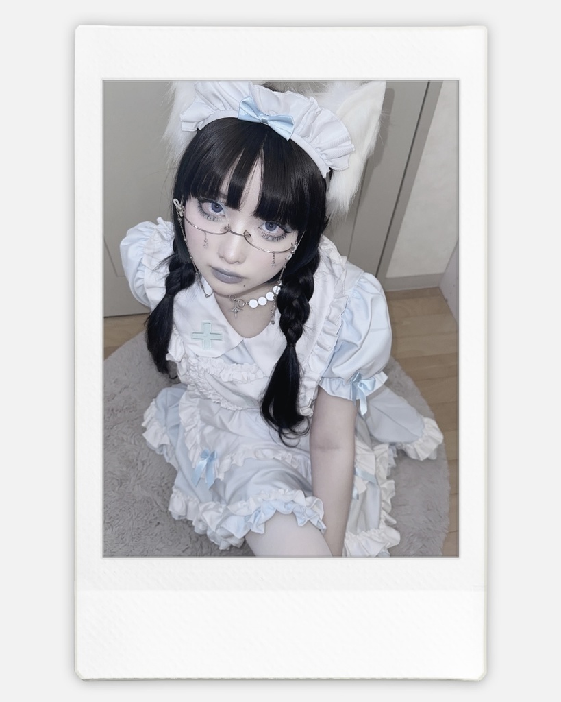 🩻ケモ耳チェキ🩻2枚セット【サイン付き】